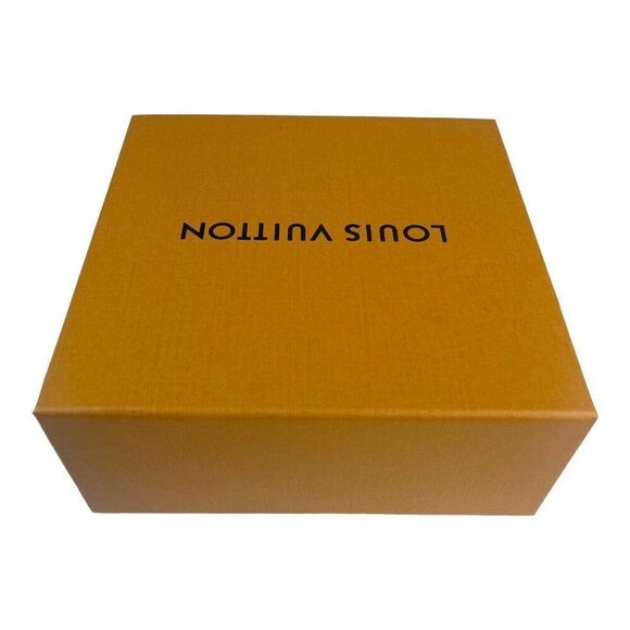 Louis Vuitton Authentic Empty Gift Box6.75x6.75x3 Purse Wallet Drawer Style Ora - Picture 4 of 9